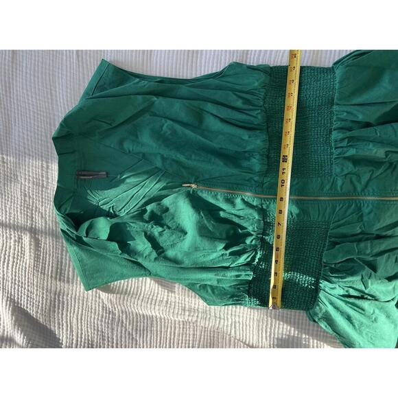 Anthropologie - Sleeveless Dress with Front Zipper and Smocked Waist, Size 2X - Picture 11 of 12